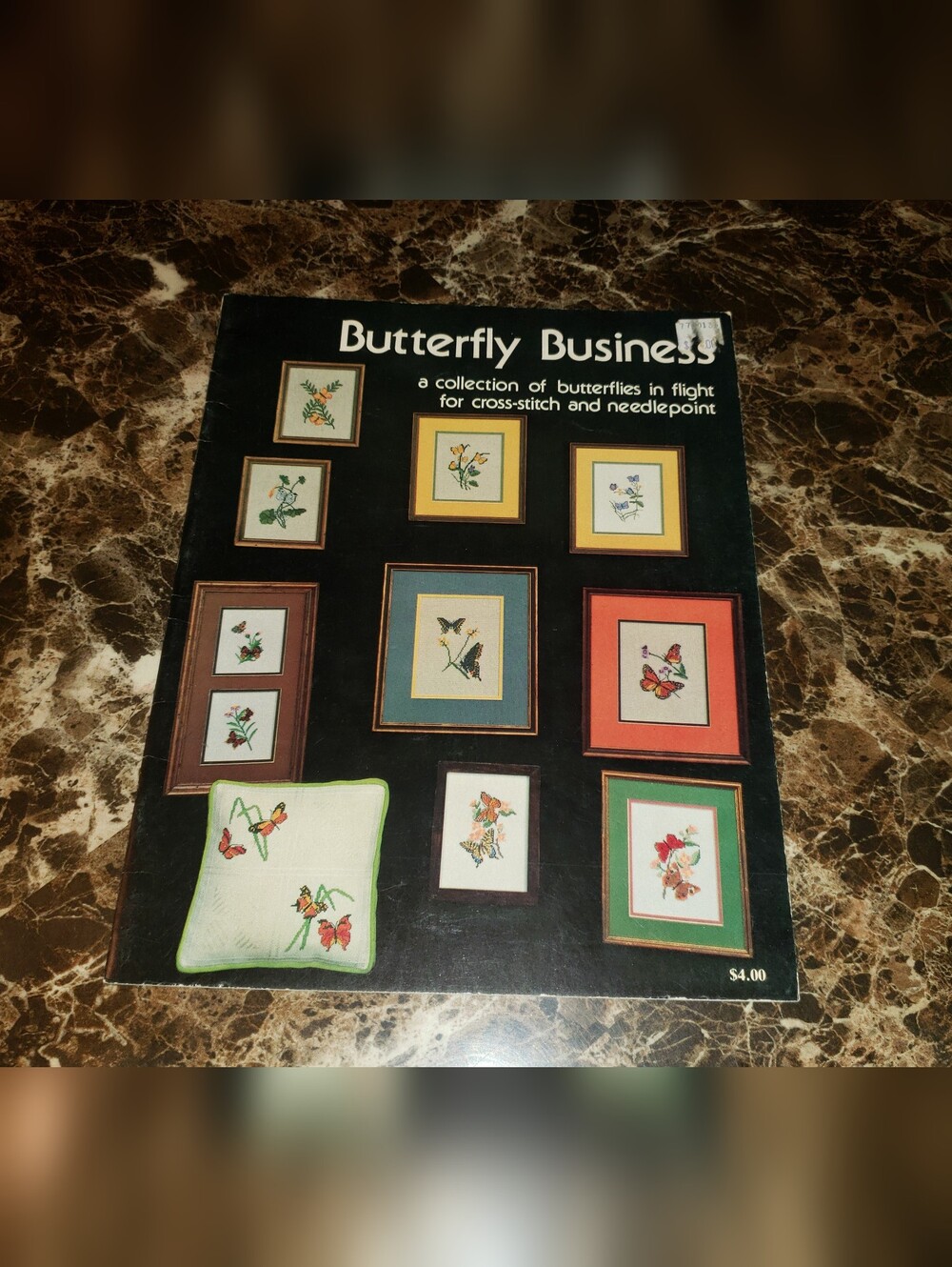 Butterfly Cross-Stitch Lot Of Six (6) - Picture 5 of 13